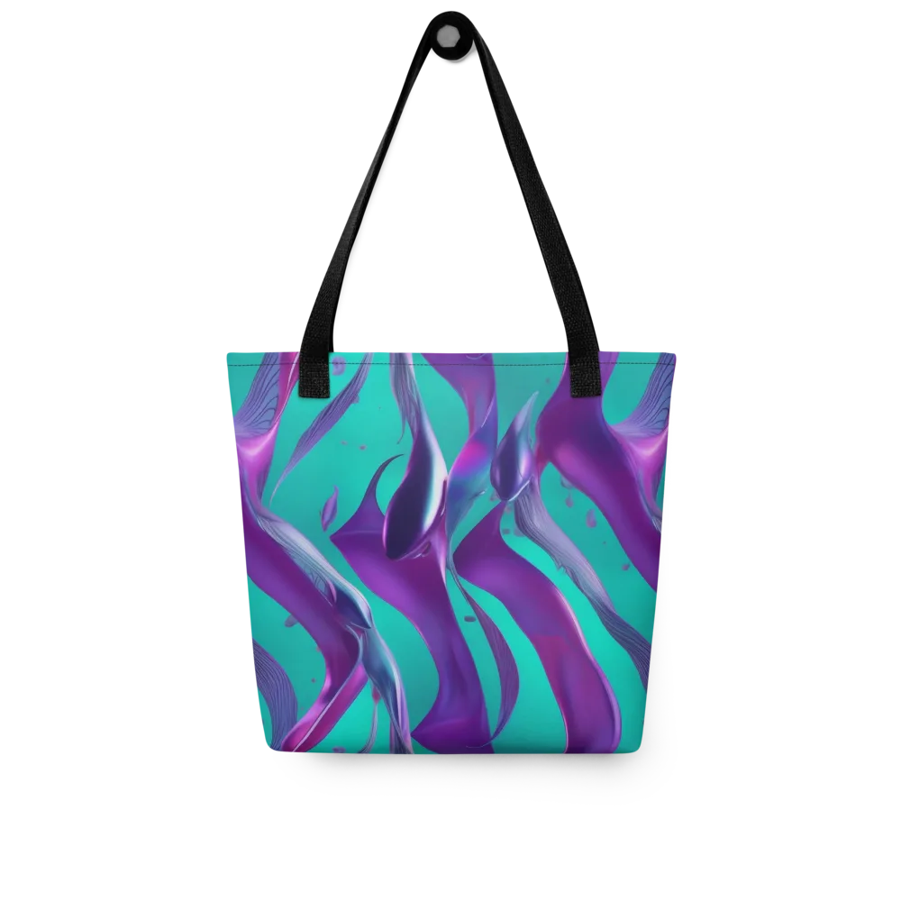 Deep-sea Ribbons on Tote Bag — Front