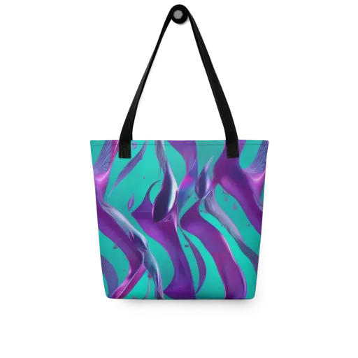 Deep-sea Ribbons on a Tote Bag