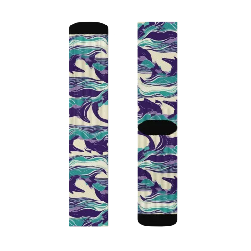 Cerulean Leap on a Socks