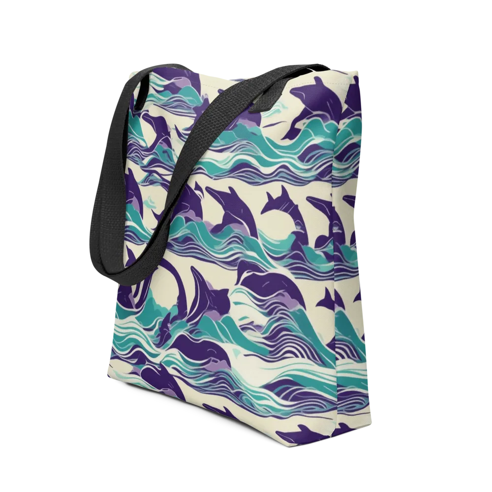 Cerulean Leap on Tote Bag — Front