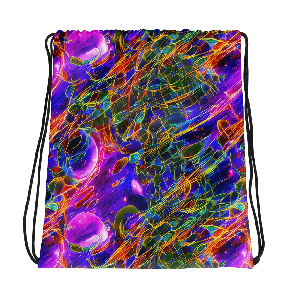 Radiant Tangent on Drawstring Bag — Photo