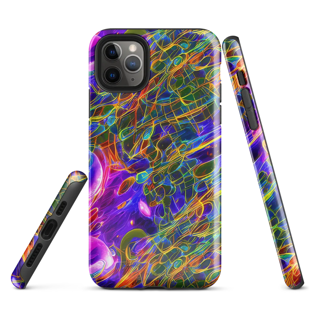 Radiant Tangent on Tough Case for iPhone® — Front