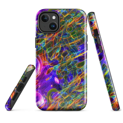 Radiant Tangent on a MagSafe Tough Case for iPhone®