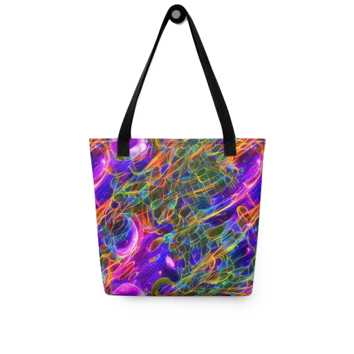 Radiant Tangent on a Tote Bag