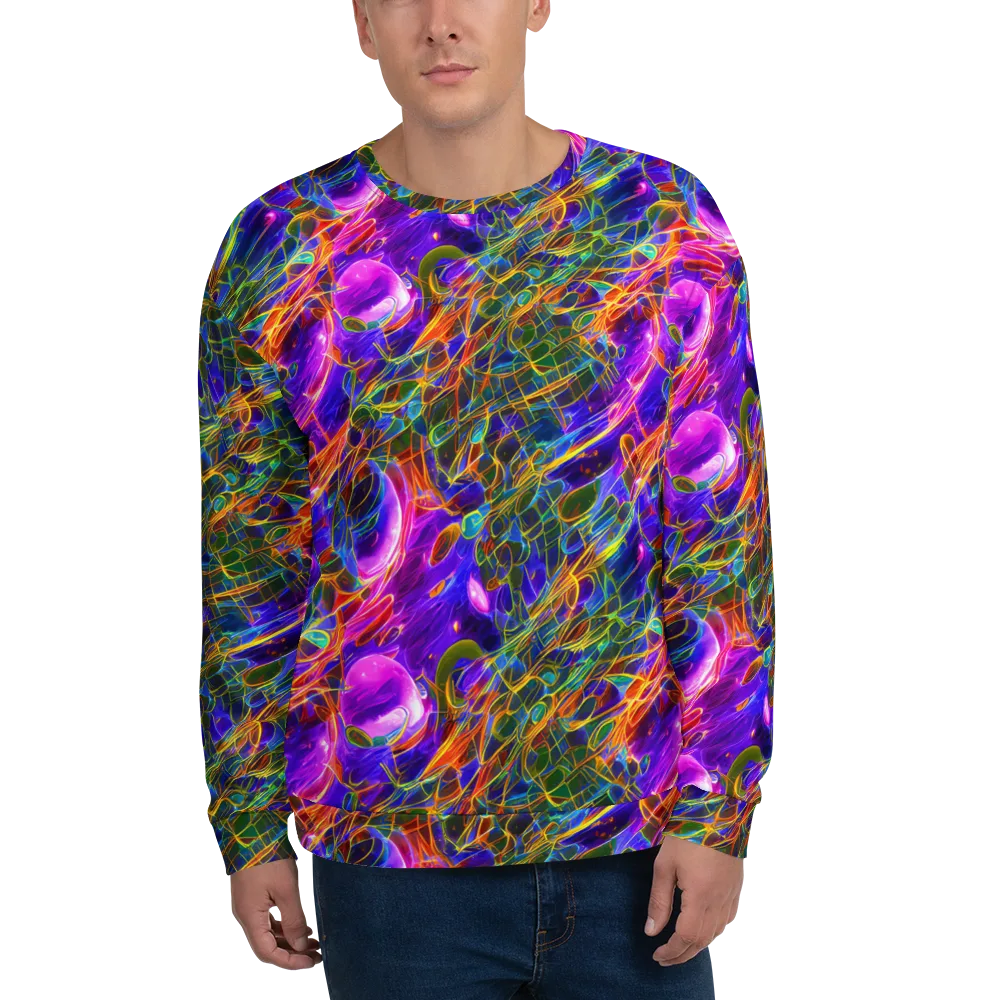 Radiant Tangent on Sweatshirt — Front