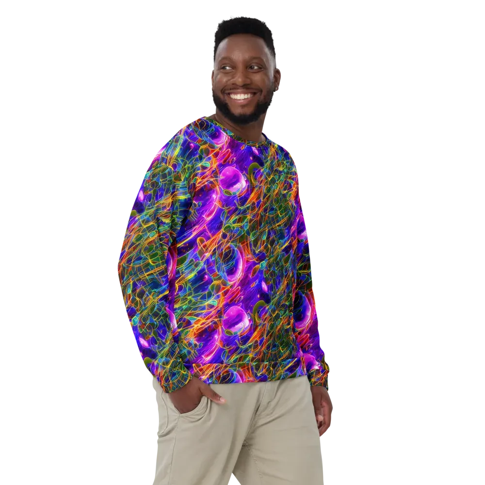 Radiant Tangent on Sweatshirt — Front