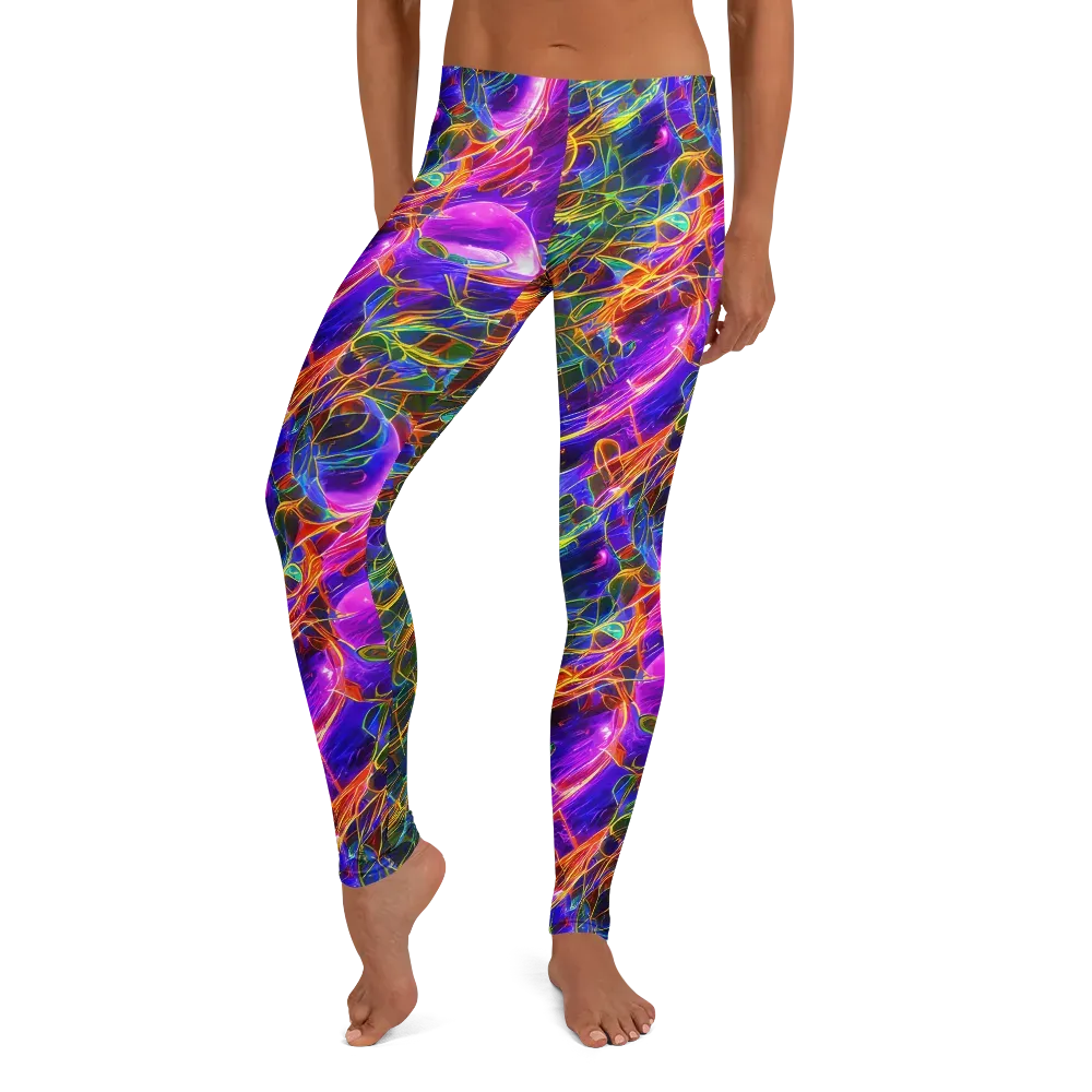 Radiant Tangent on Leggings — Front