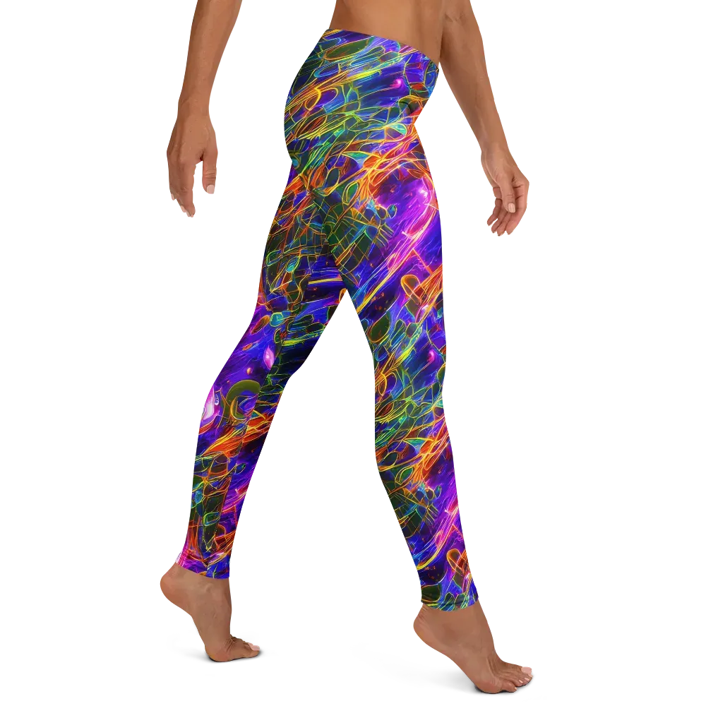 Radiant Tangent on Leggings — Right