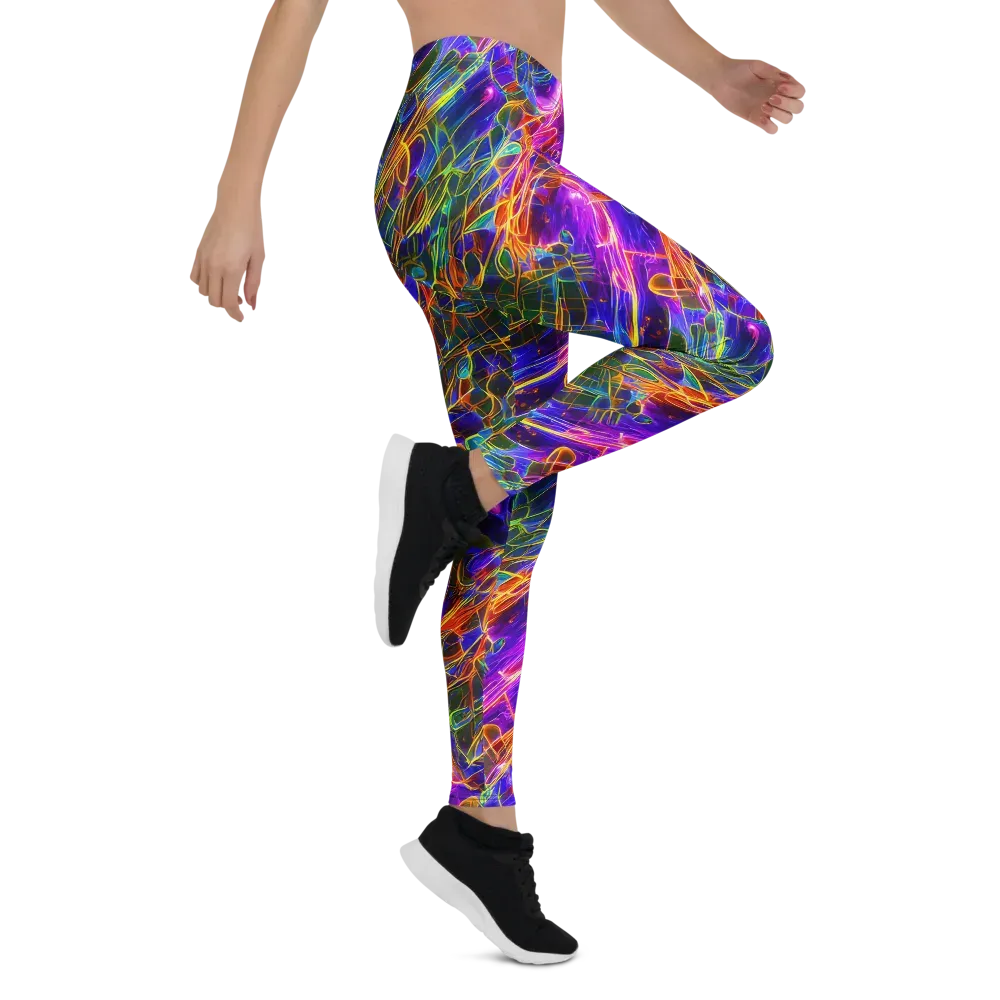 Radiant Tangent on Leggings — Right