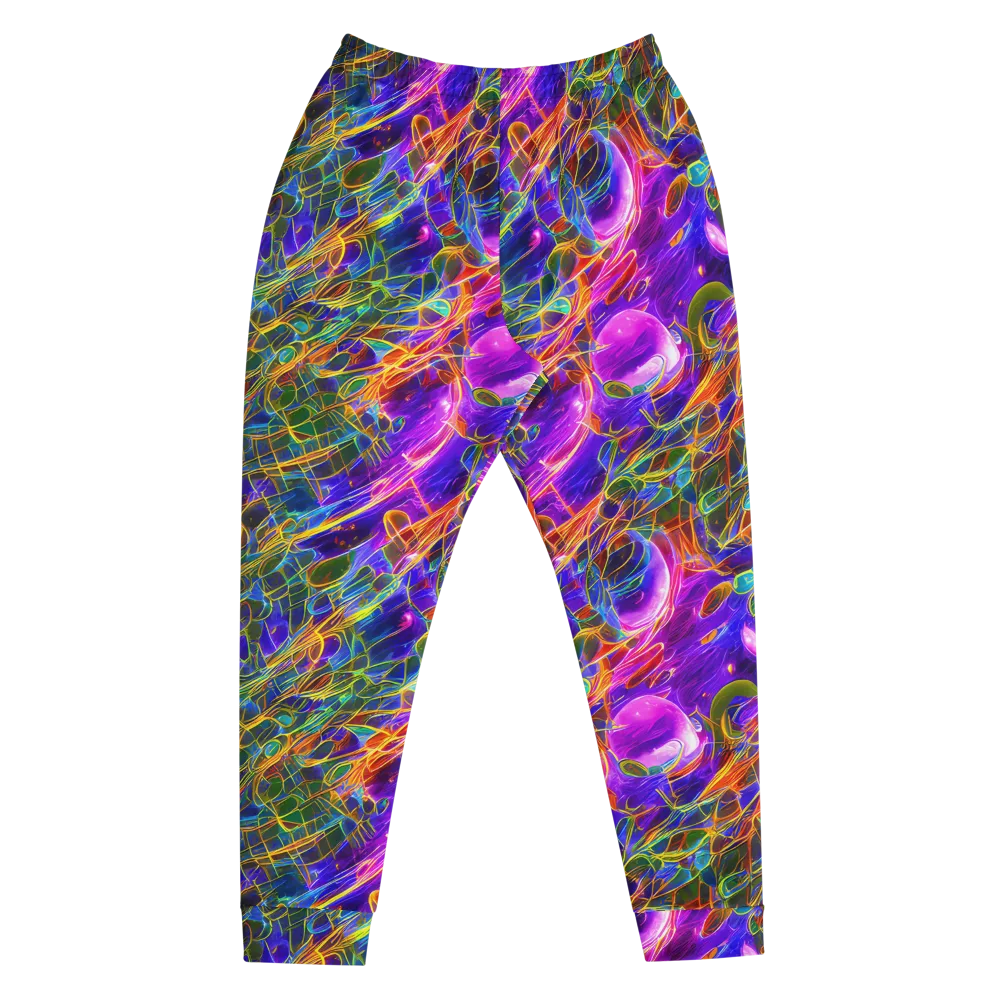 Radiant Tangent on Men's Joggers — Front