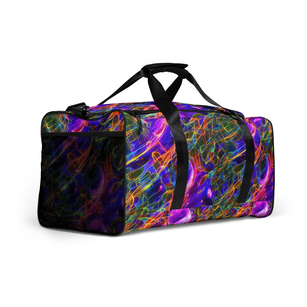 Radiant Tangent on Duffle Bag — Right Front