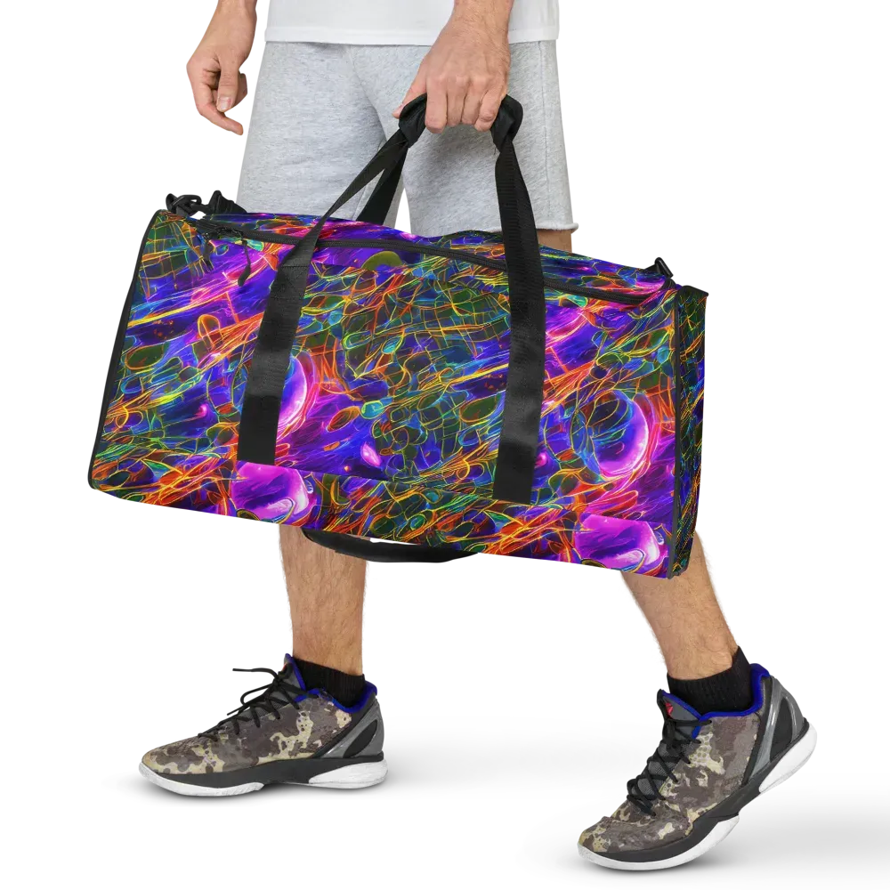 Radiant Tangent on Duffle Bag — Front