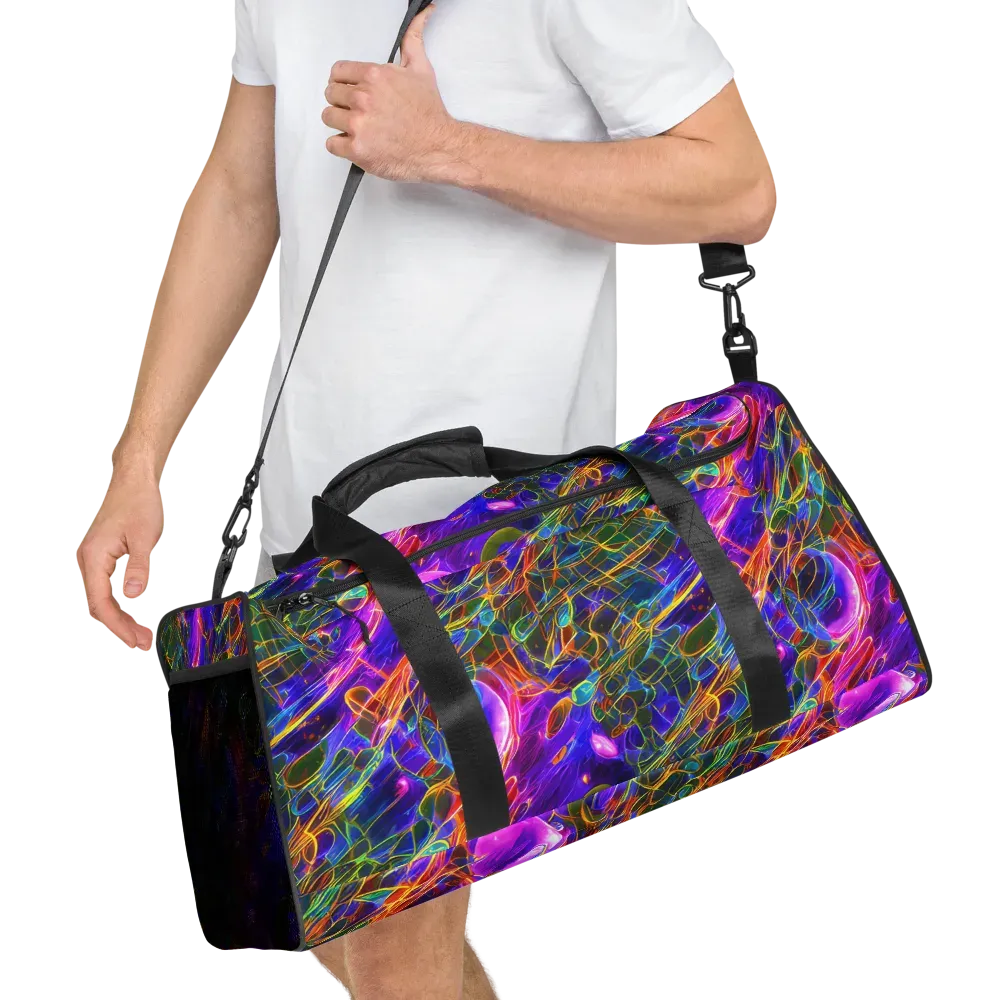 Radiant Tangent on Duffle Bag — Right Front