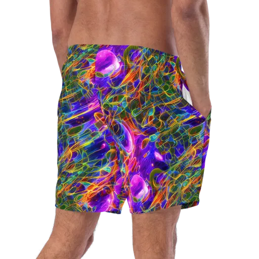 Radiant Tangent on a Swim Trunks