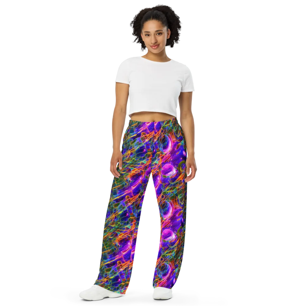 Radiant Tangent on Wide-Leg Pants — Front