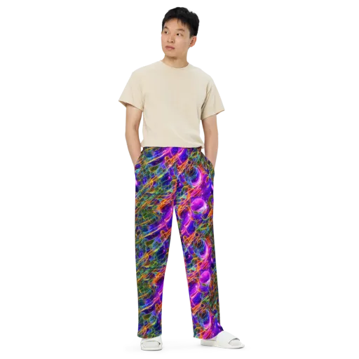 Radiant Tangent on a Wide-Leg Pants
