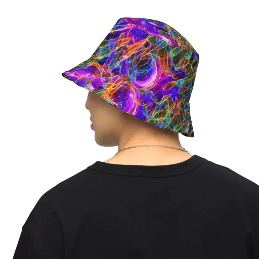 Radiant Tangent on a Reversible Bucket Hat
