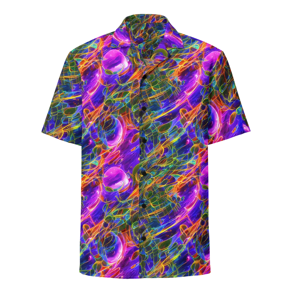 Radiant Tangent on Button Shirt — Front