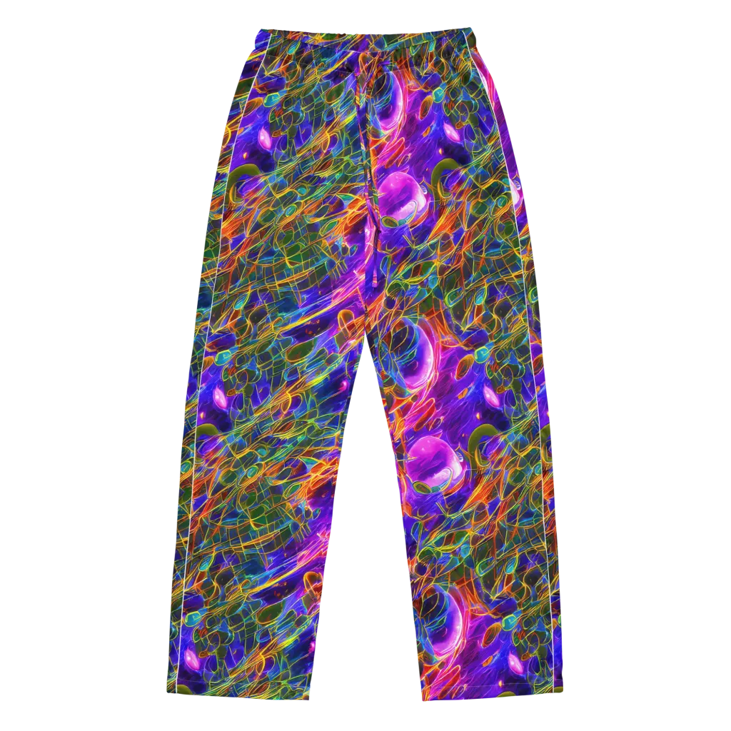 Radiant Tangent on Women's Pajama Pants — Front