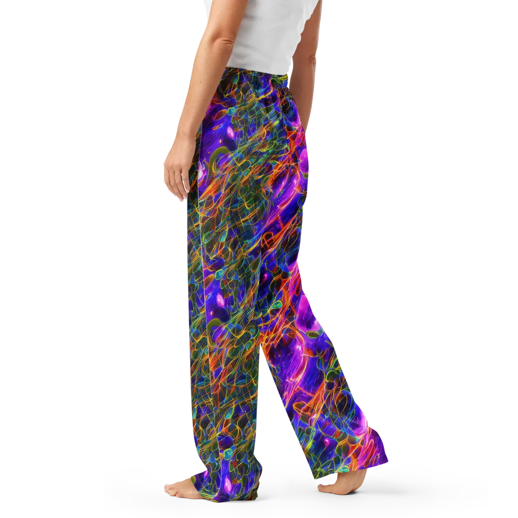 Radiant Tangent on Women's Pajama Pants — Left