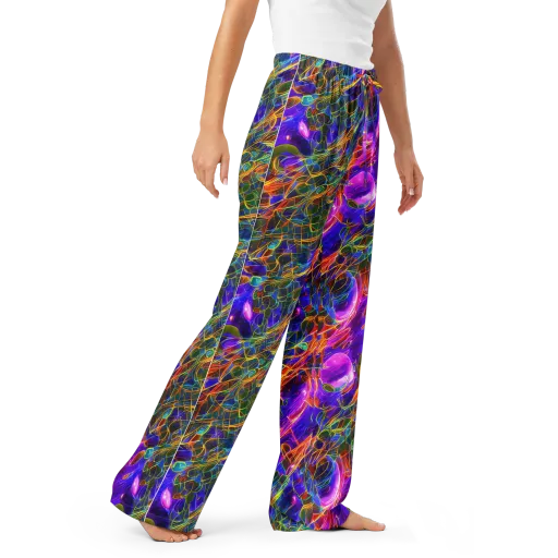 Radiant Tangent on a Women's Pajama Pants