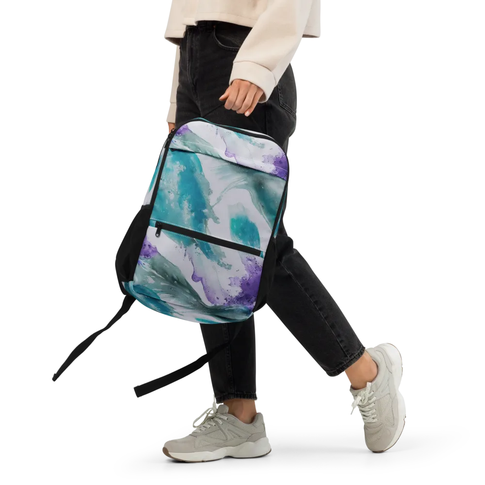 Tidal Lilac on Utility Backpack — Front