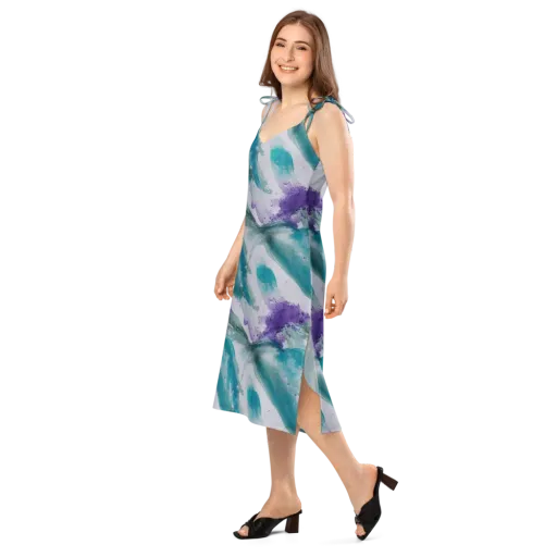 Tidal Lilac on a Slip Dress