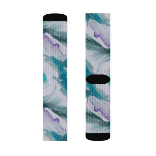Tidal Lilac on a Socks