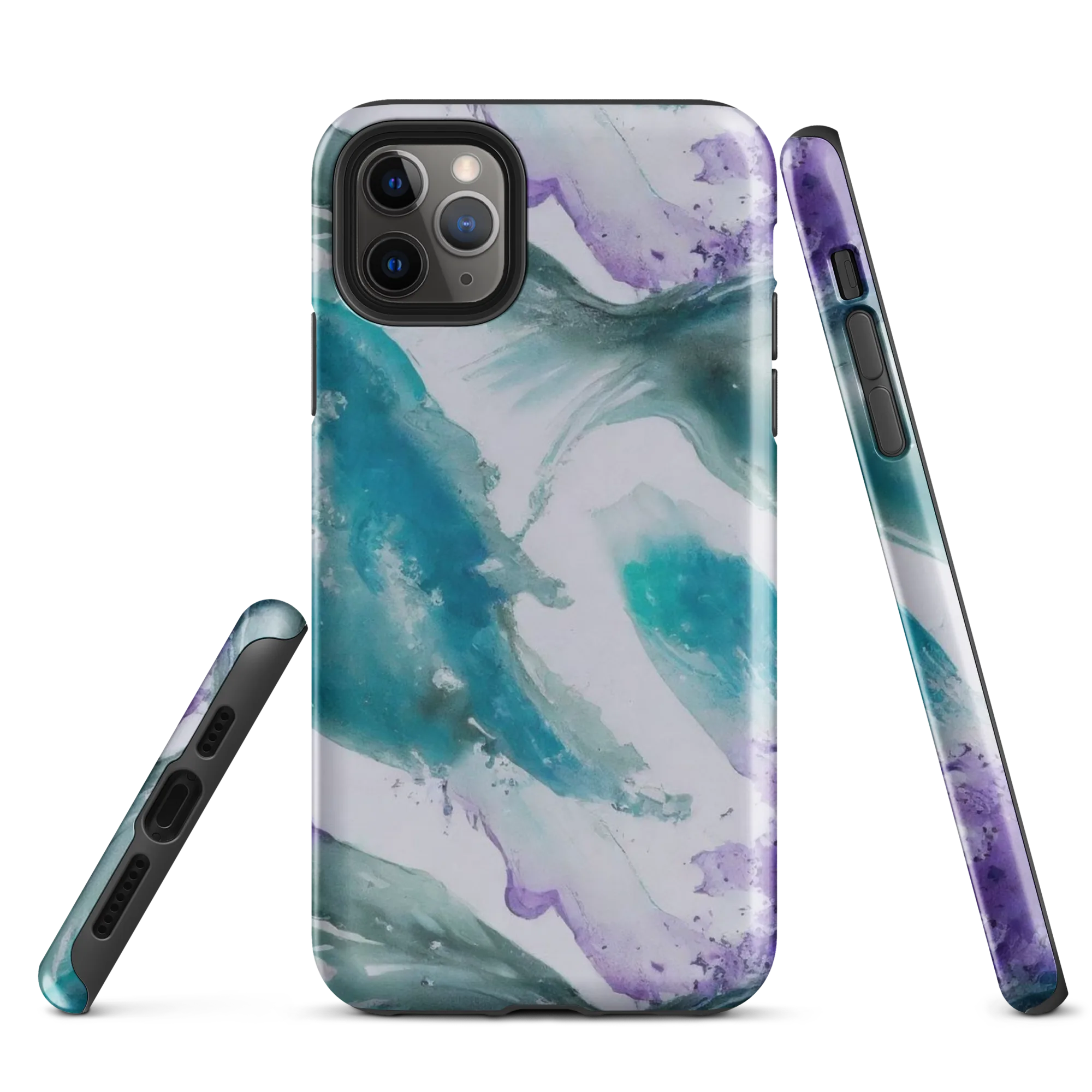 Tidal Lilac on Tough Case for iPhone® — Front