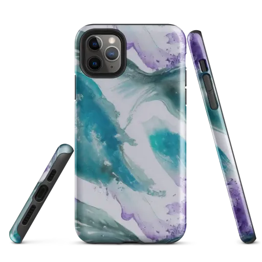 Tidal Lilac on a Tough Case for iPhone®