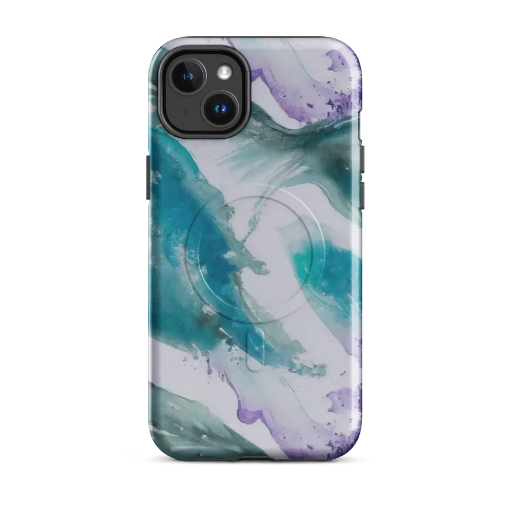 Tidal Lilac on MagSafe Tough Case for iPhone® — Front