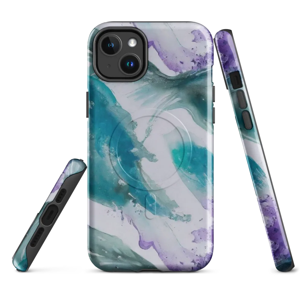 Tidal Lilac on MagSafe Tough Case for iPhone® — Front
