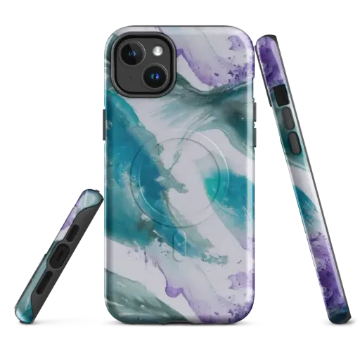 Tidal Lilac on a MagSafe Tough Case for iPhone®