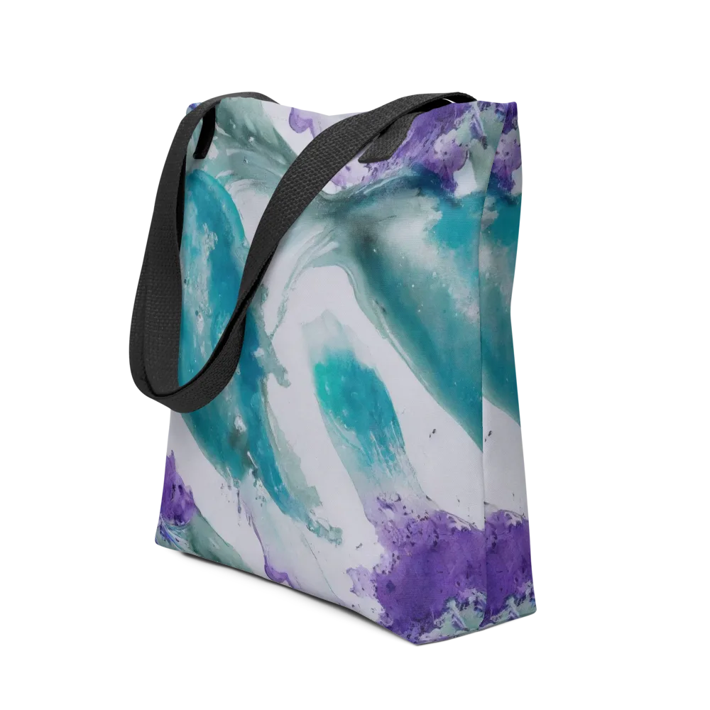 Tidal Lilac on Tote Bag — Front
