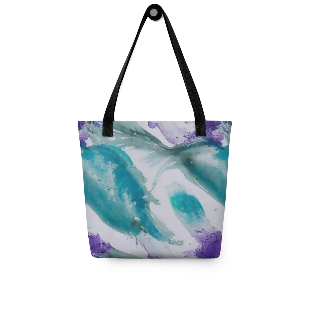 Tidal Lilac on Tote Bag — Front