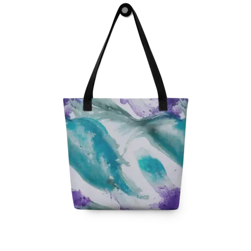 Tidal Lilac on a Tote Bag