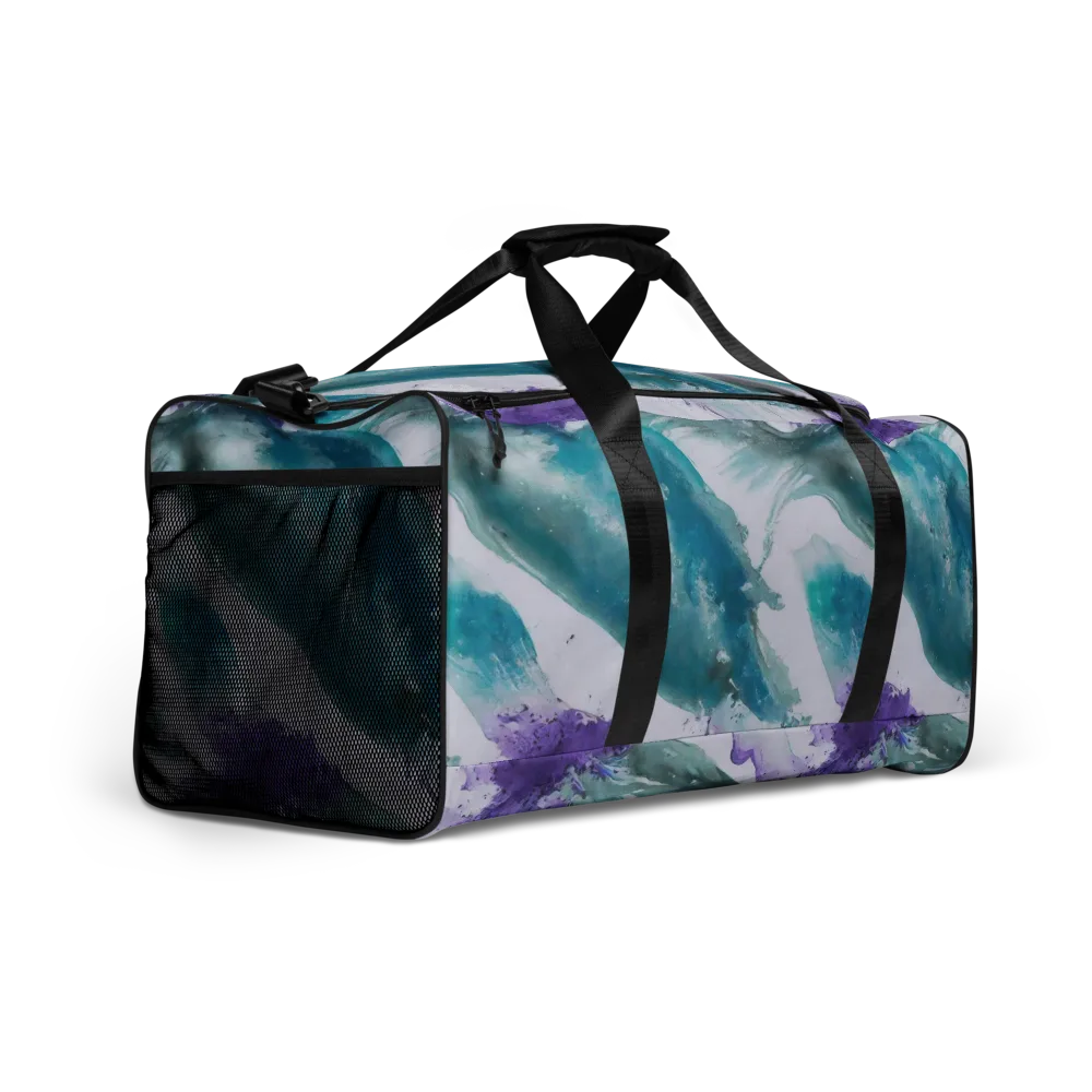 Tidal Lilac on Duffle Bag — Right Front