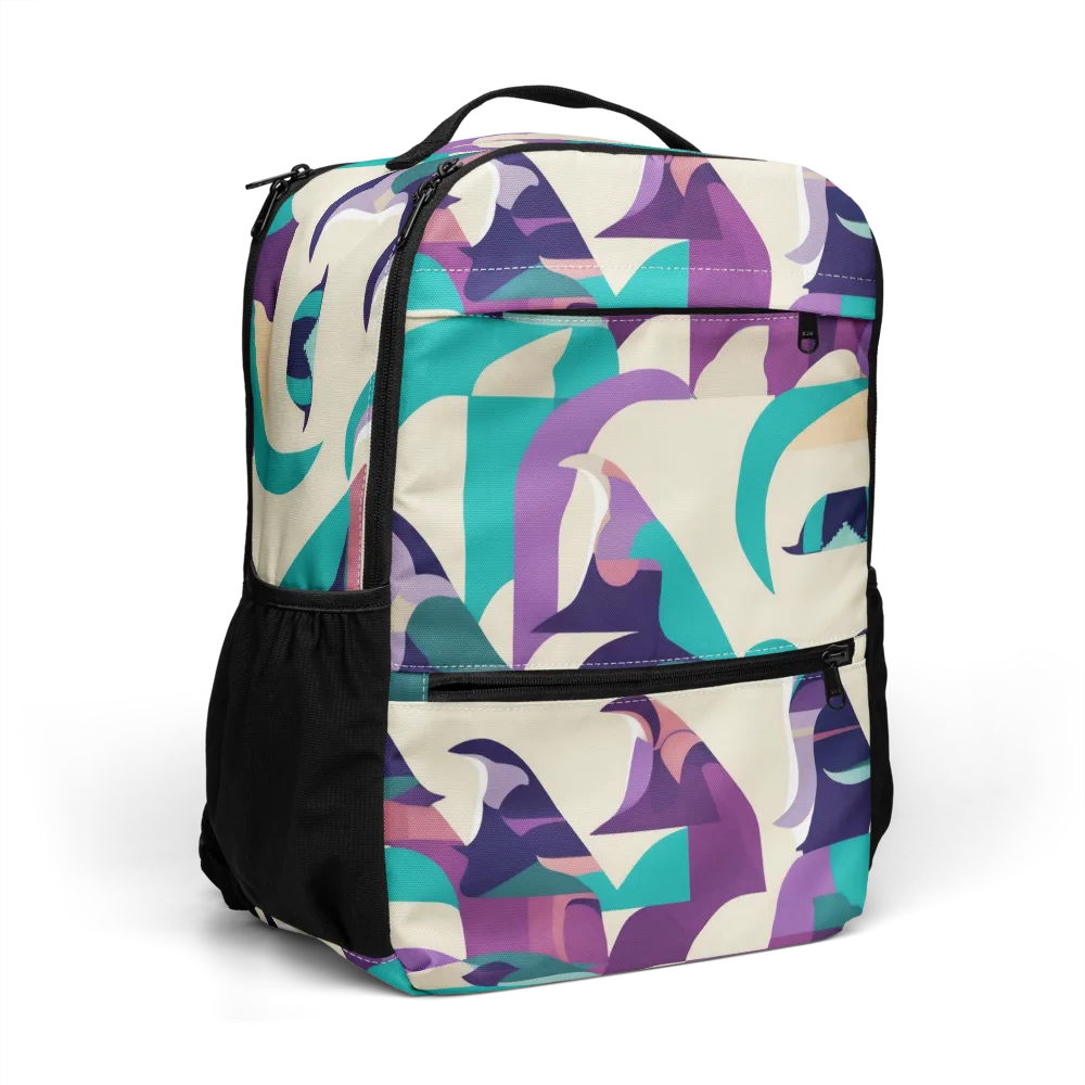 Violet Vogue on Utility Backpack — Right Front