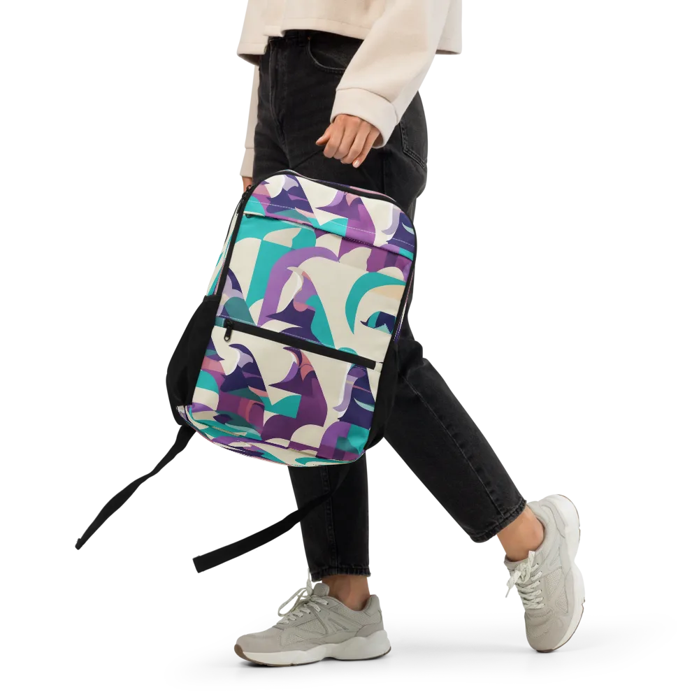 Violet Vogue on Utility Backpack — Front