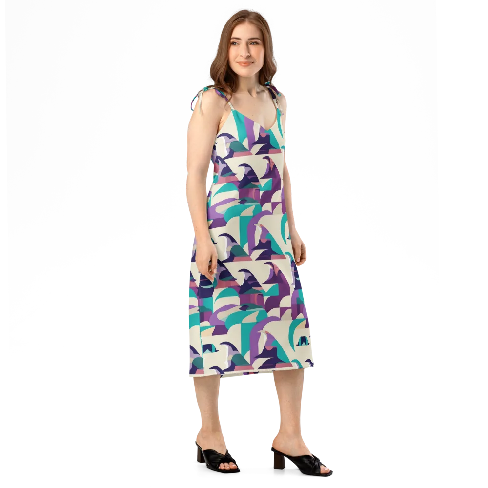 Violet Vogue on Slip Dress — Right Front