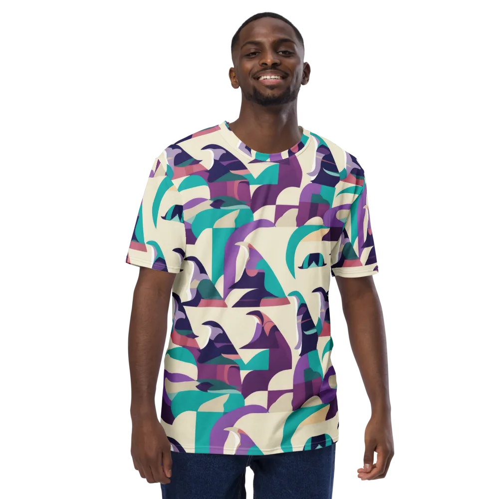 Violet Vogue on Men's Crew Neck T-Shirt — Front