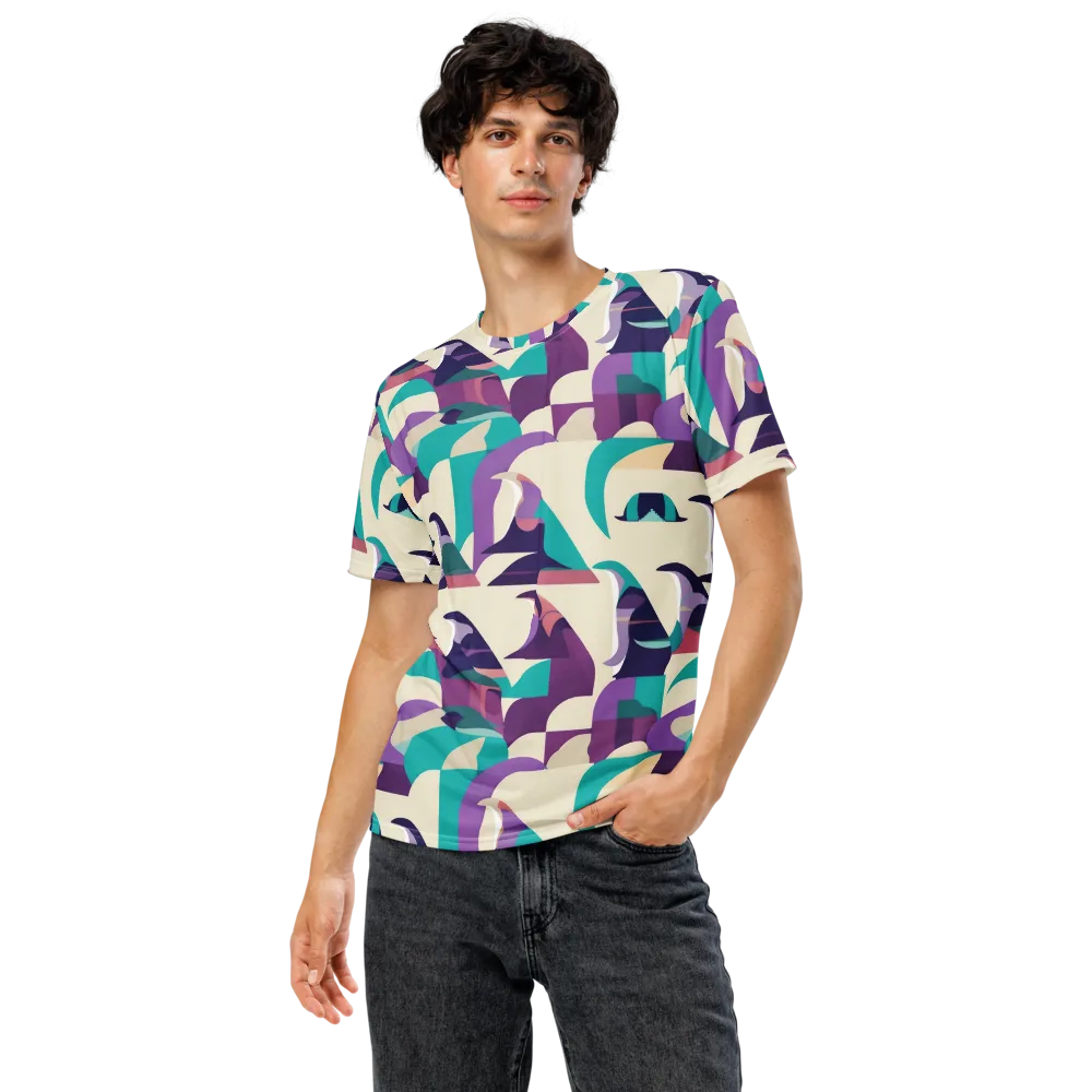 Violet Vogue on Men's Crew Neck T-Shirt — Front