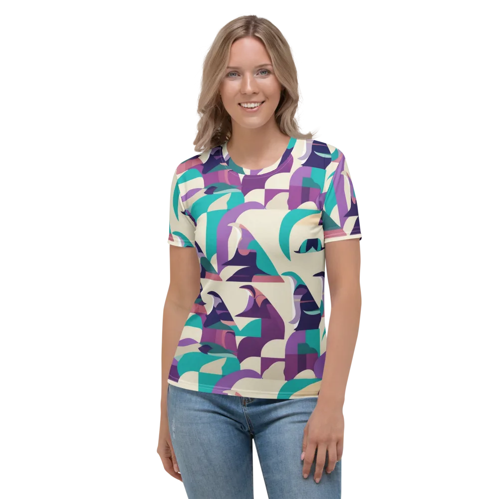 Violet Vogue on Women's Crew Neck T-Shirt — Front
