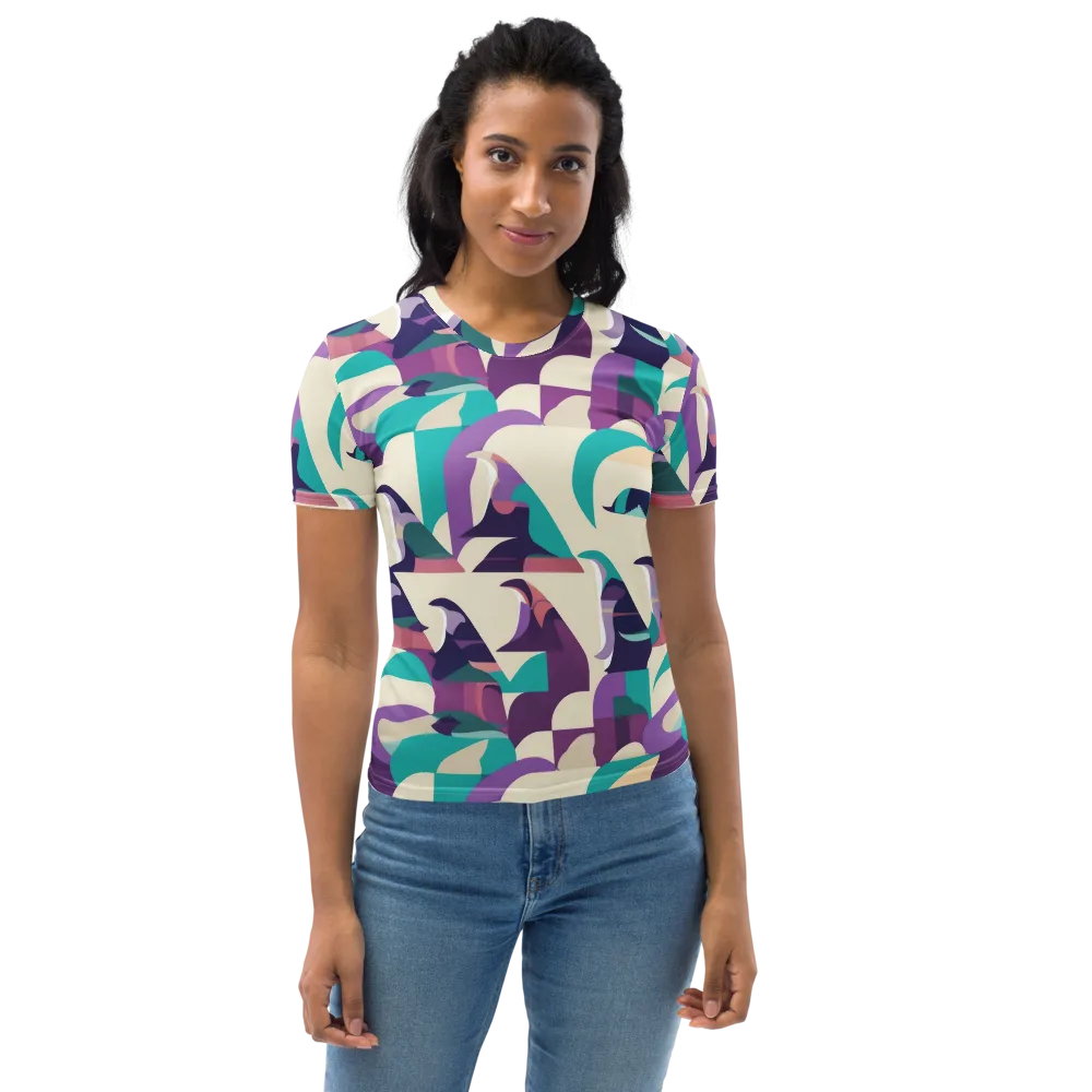 Violet Vogue on Women's Crew Neck T-Shirt — Front