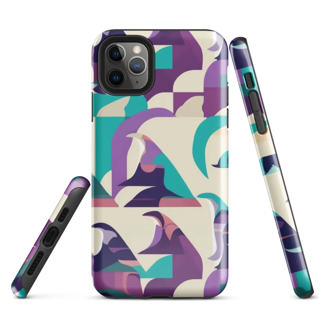 Violet Vogue on Tough Case for iPhone® — Front
