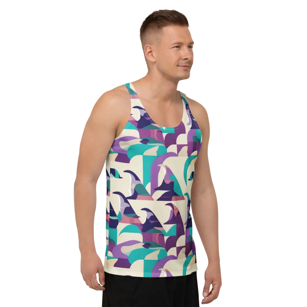 Violet Vogue on Men's Tank Top — Right Front