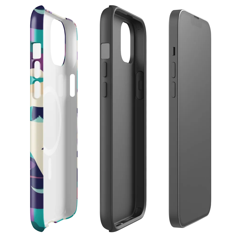 Violet Vogue on MagSafe Tough Case for iPhone® — Front