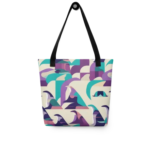 Violet Vogue on a Tote Bag
