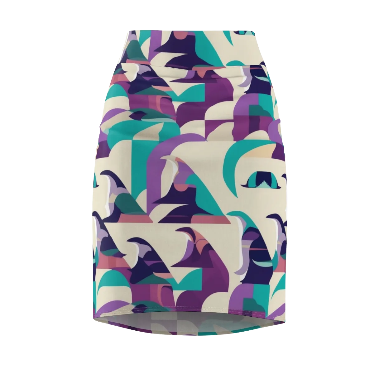 Violet Vogue on Pencil Skirt — Front