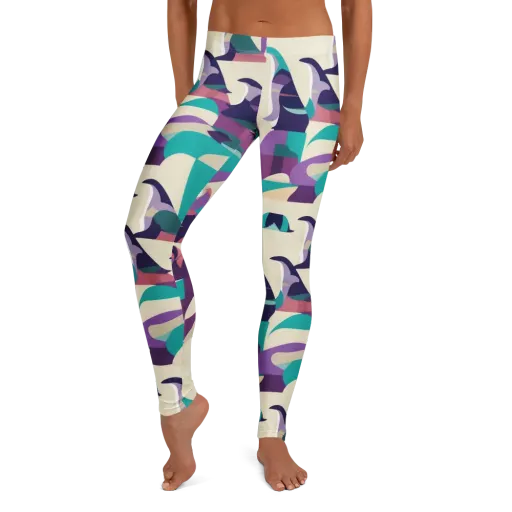 Violet Vogue on a Leggings
